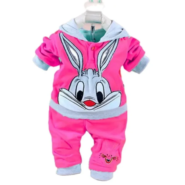 Newborn Clothes Autumn Winter Baby Boy Clothes Sets Children Clothing Sets Kids Girls Sport T-shirt+PantsKeep warm Outfit Suit - Image 4