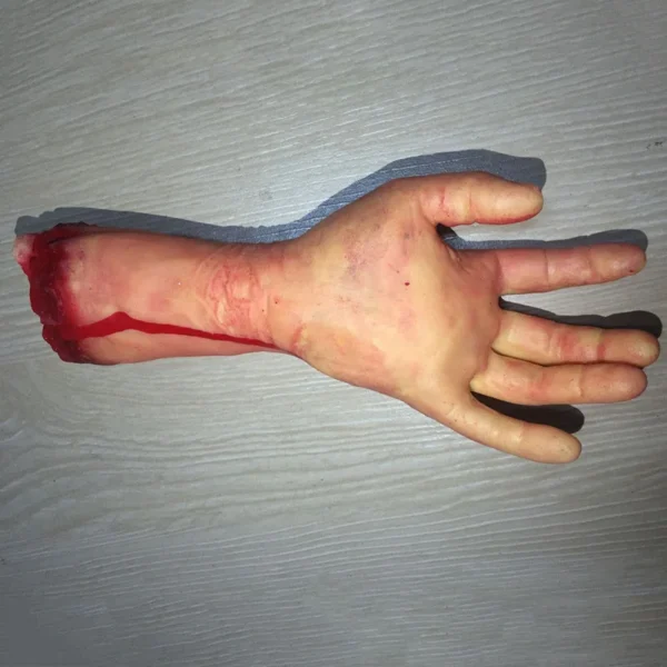 Halloween Horror Props Bloody Hand Haunted House Party Decoration Scary Fake Hand Finger Leg Foot Brain Heart Halloween Supplies - Image 5