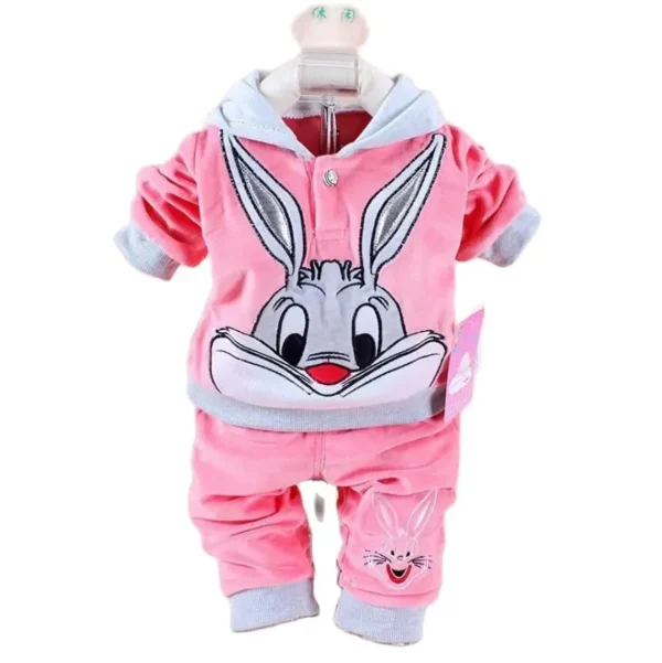 Newborn Clothes Autumn Winter Baby Boy Clothes Sets Children Clothing Sets Kids Girls Sport T-shirt+PantsKeep warm Outfit Suit - Image 3