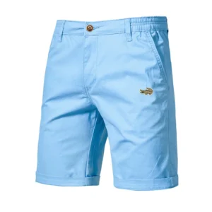 embroidered men's shorts