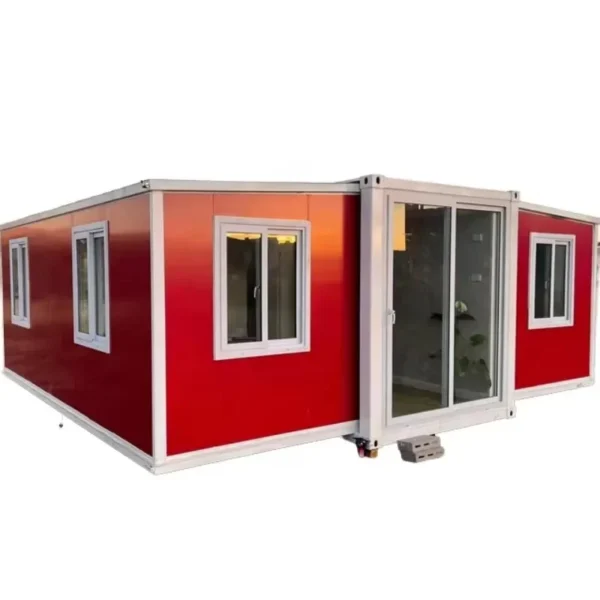 Supply Golden Supplier Light Steel Two Bedroom Shipping Flat Pack Foldable Quick Assembling Packing Box Container House - Image 3