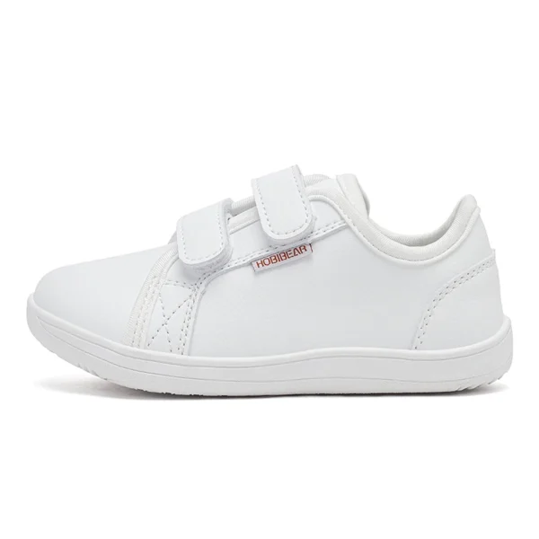 HOBIBEAR Kids Barefoot Shoes Little/Big/Kid Wide Toe Minimalist Sneakers Lightweight Hook Loop Artificial Leather Shoes - Image 6