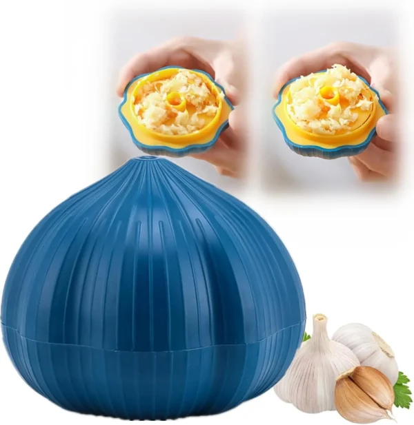 Easy-Twist Garlic Clove Press Crusher, Garlic Press, Garlic Ginger Twister Chopper, Manual Garlic Mincer Squeezer Chopper Garlic