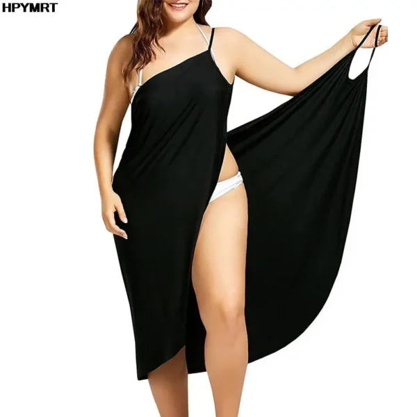 Summer Casual style Beach Sexy Dress Women solid beach skirt sexy suspender large open back dress Slim fit 2022 New Summer Hot - Image 5