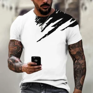 Men's Trendy 3D Art T-shirt