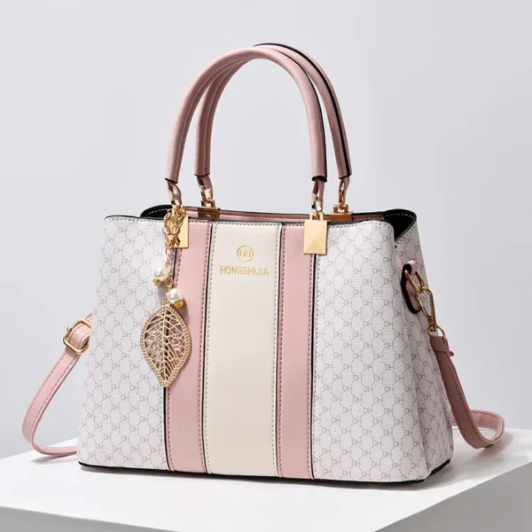 New Woman shoulder bag Large capacity Handbag for Women Crossbody bag pattern PU Portable bucket bag ladies messenger bags - Image 5