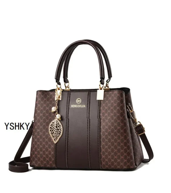 New Woman shoulder bag Large capacity Handbag for Women Crossbody bag pattern PU Portable bucket bag ladies messenger bags - Image 2