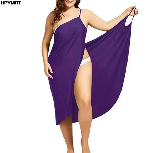 Summer Casual style Beach Sexy Dress Women solid beach skirt sexy suspender large open back dress Slim fit 2022 New Summer Hot - Image 4