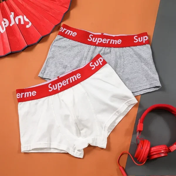 Men‘s Underwear Men High Stretch Shorts Cotton Boxer Shorts Male Gay Sexy Comfortable Soft Man Panties Plus SizeM-2XL - Image 2