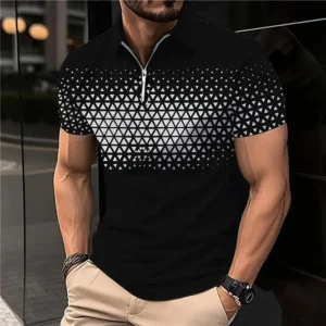 Men's striped polo T-Shirts.