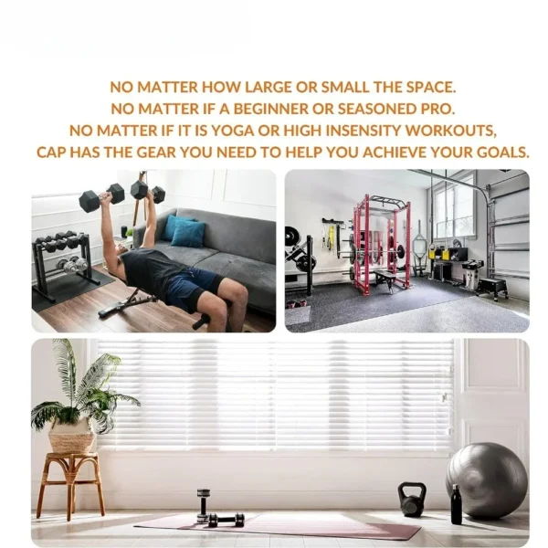 Dumbbell Set with Rack | Multiple Options in 150lbs and 210lbs Weights Large Fitness Equipment Body Building Sports, Dumbbell - Image 6