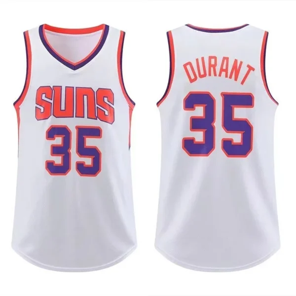 2024 Sun No. 35 Men's 3D Printed Jersey Vest Game Training Loose Quick-Drying Breathable Basketball Suit Breathable Jersey - Image 2