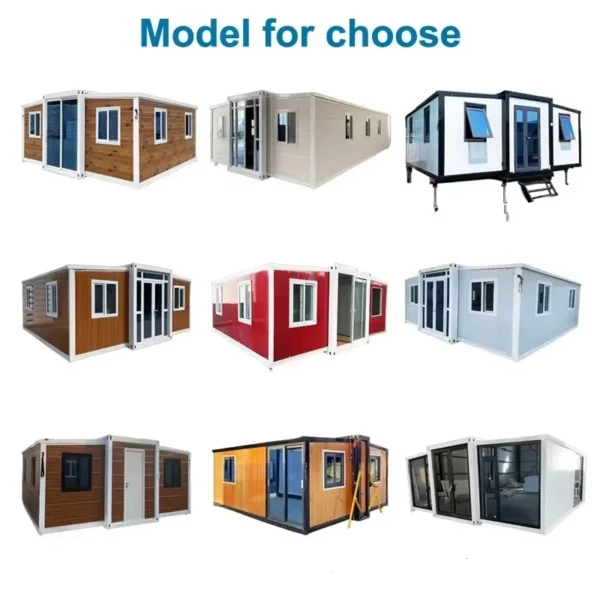 Supply Golden Supplier Light Steel Two Bedroom Shipping Flat Pack Foldable Quick Assembling Packing Box Container House - Image 6