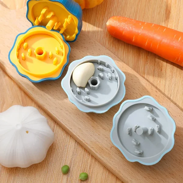 Easy-Twist Garlic Clove Press Crusher, Garlic Press, Garlic Ginger Twister Chopper, Manual Garlic Mincer Squeezer Chopper Garlic - Image 3