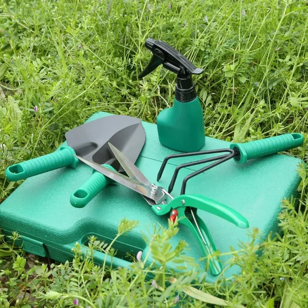 Ten-piece Gardening Tool Set Garden Utensils Shovel Rake Shovel Scissors Watering Can Multi-purpose Garden Supplies Ten-piece G - Image 2