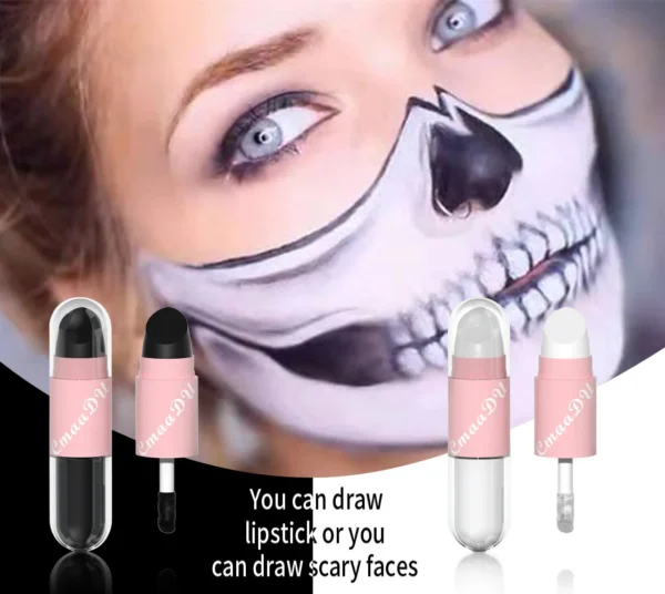 CmaaDu 18 Colour Matte 2-in-1 Lipstick and Lipgloss, Long Lasting Waterproof Face Colour - Image 5