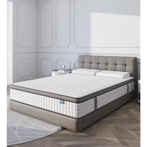 Full Size Mattress,10 Inch Full Mattress in a Box,Hybrid Memory Foam Full Size Mattresses,Medium Firm Soft - Image 2