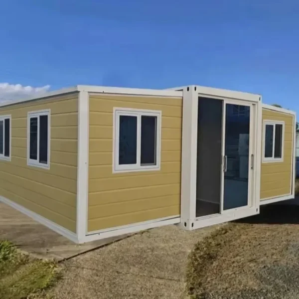Supply Golden Supplier Light Steel Two Bedroom Shipping Flat Pack Foldable Quick Assembling Packing Box Container House - Image 5