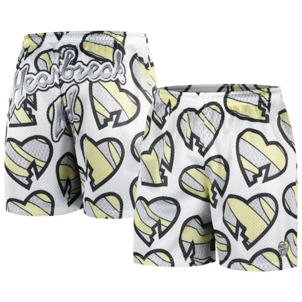 2024 Hot Selling Men's Shorts 3D Digital Black Red Retro Printed Loose Casual Beach Stroll Fashionable Quick Drying Shorts - Image 5