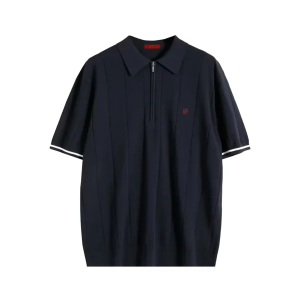 CHCH 2024 New Summer Ribbed Knit Polo Shirt for Men Breathable and Cool Brand Quality Mens Textured Polo Shirts - Image 6