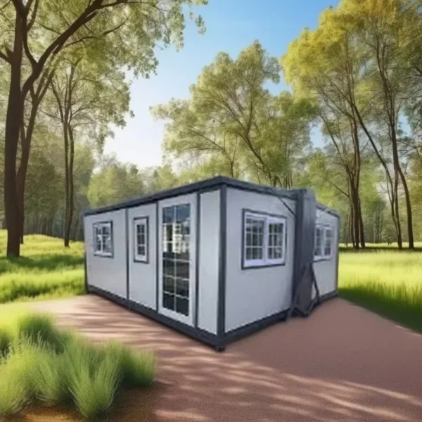 Supply Golden Supplier Light Steel Two Bedroom Shipping Flat Pack Foldable Quick Assembling Packing Box Container House - Image 2