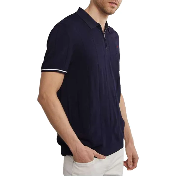 CHCH 2024 New Summer Ribbed Knit Polo Shirt for Men Breathable and Cool Brand Quality Mens Textured Polo Shirts - Image 4